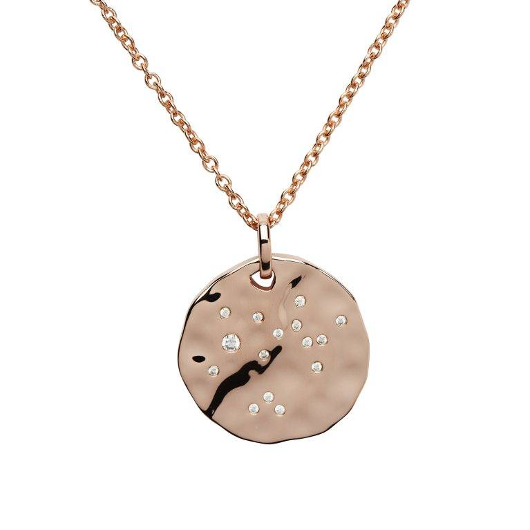 Sagittarius Zirconia Pendant and Necklace